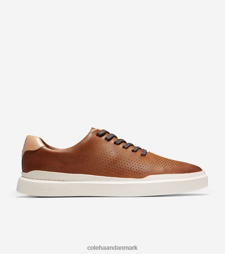 Cole Haan grandpro rally laser cut sneaker britisk tan-elfenben PPZZ2D266 Mænd fodtøj