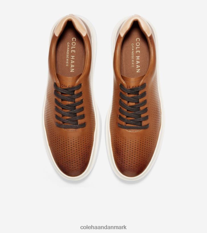 Cole Haan grandpro rally laser cut sneaker britisk tan-elfenben PPZZ2D266 Mænd fodtøj