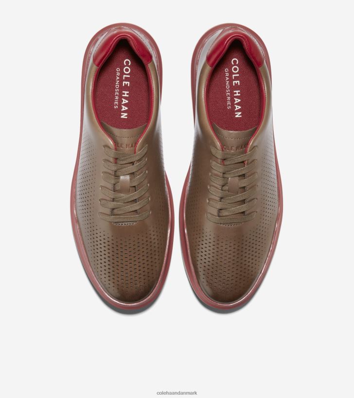 Cole Haan grandpro rally laser cut sneaker trøffel-syrah PPZZ2D265 Mænd fodtøj