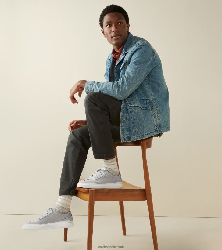 Cole Haan grandpro rally t-toe sneaker mikrochip-optik hvid PPZZ2D348 Mænd fodtøj