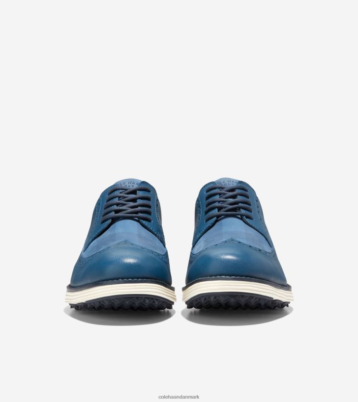 Cole Haan original grand golfsko ensign blå-marineblå blazer-elfenben PPZZ2D406 Mænd fodtøj