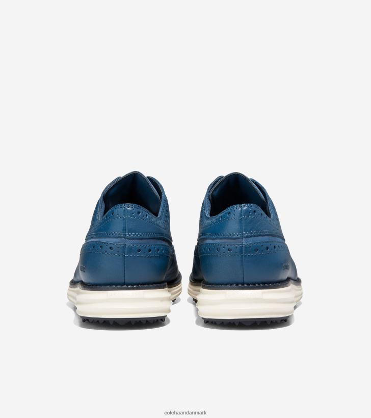 Cole Haan original grand golfsko ensign blå-marineblå blazer-elfenben PPZZ2D406 Mænd fodtøj