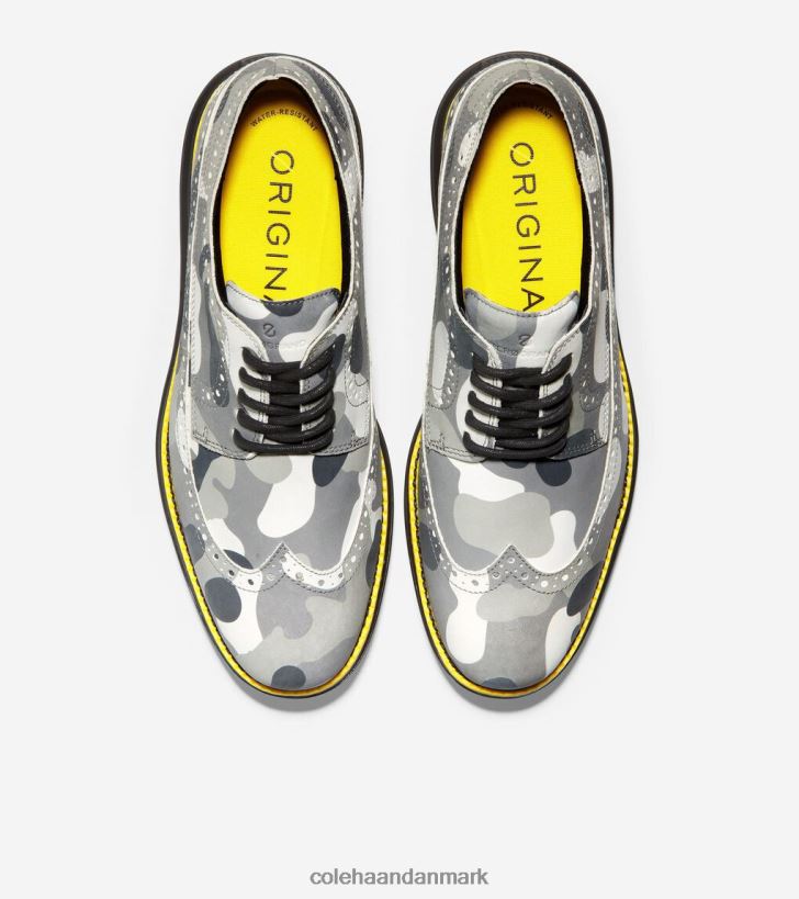 Cole Haan original grand golfsko grå camo PPZZ2D409 Mænd fodtøj