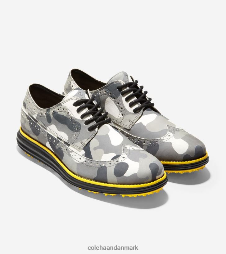 Cole Haan original grand golfsko grå camo PPZZ2D409 Mænd fodtøj
