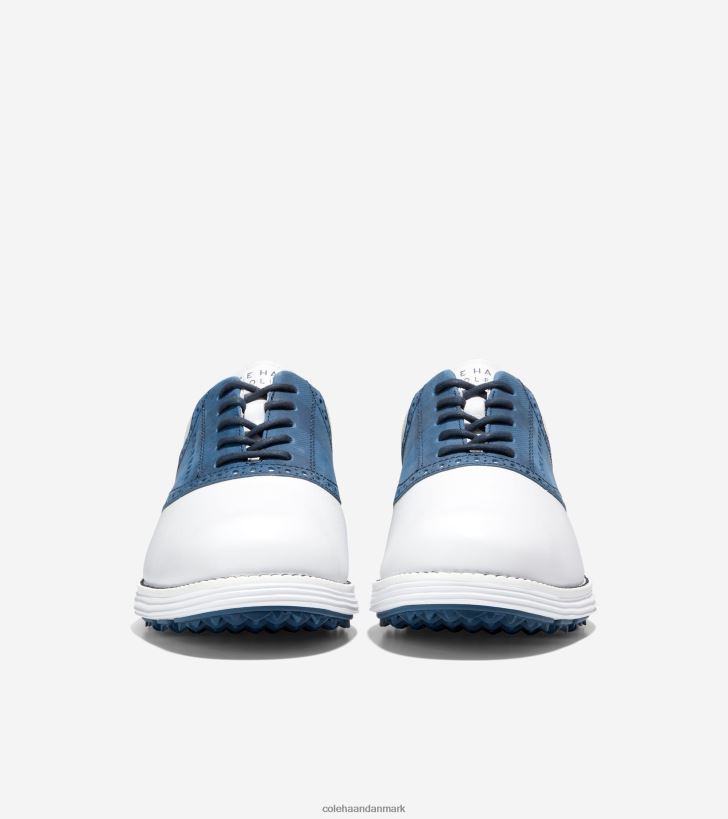Cole Haan original grand sadel golfsko optisk hvid-ensign blå-marineblå blazer PPZZ2D469 Mænd fodtøj