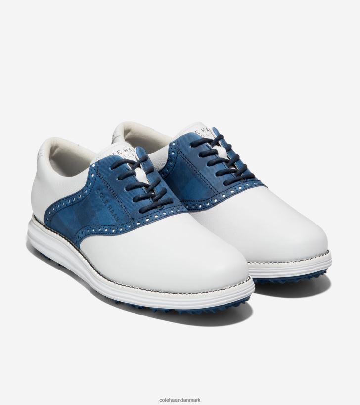 Cole Haan original grand sadel golfsko optisk hvid-ensign blå-marineblå blazer PPZZ2D469 Mænd fodtøj