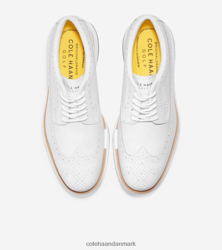 Cole Haan originalgrand tour golfsko optik hvid-naturlig PPZZ2D483 Mænd fodtøj