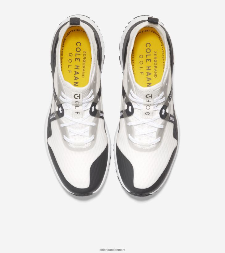 Cole Haan zerogrand overtake golfsko hvidgrå nålestribe PPZZ2D414 Mænd fodtøj