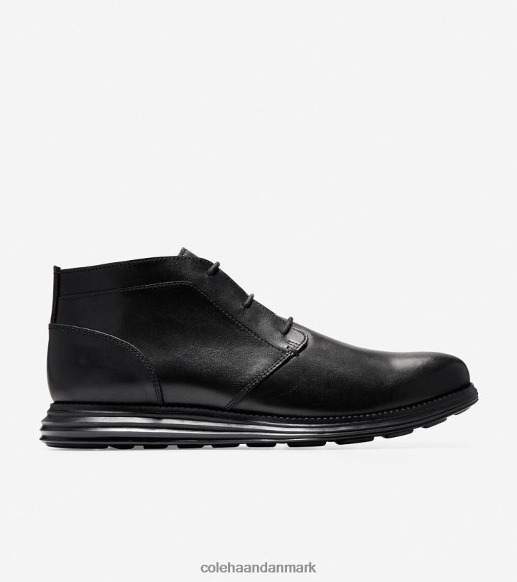Cole Haan original grand chukka støvle sort PPZZ2D466 Mænd fodtøj