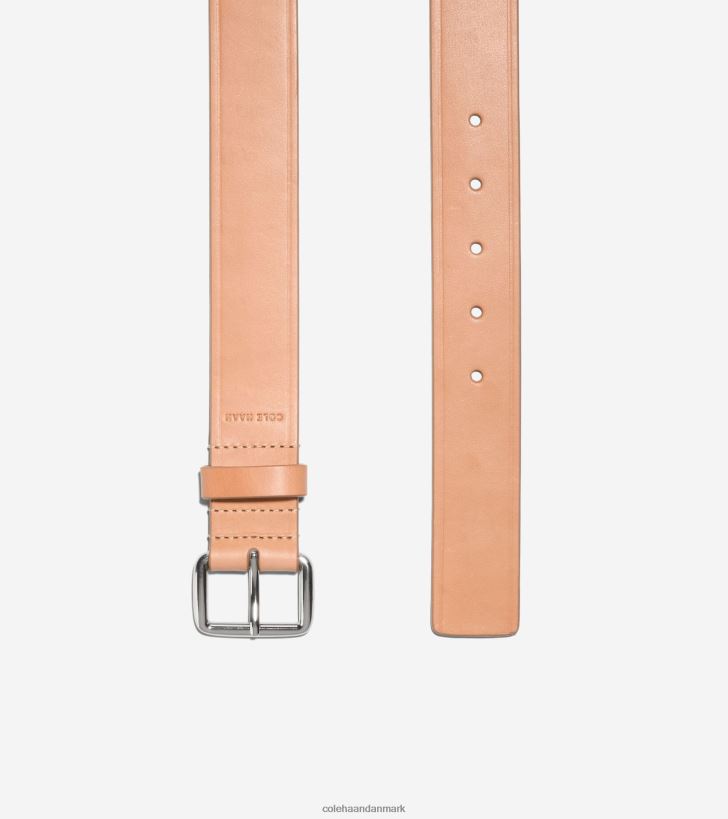 Cole Haan 35 mm vachetta kjole bælte beige PPZZ2D573 Mænd tilbehør