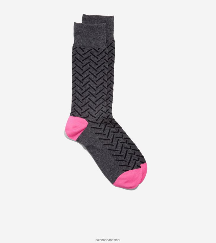 Cole Haan dress crew sok grå PPZZ2D591 Mænd tilbehør