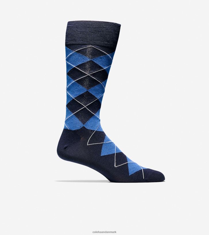 Cole Haan klassiske argyle crew sokker flåde PPZZ2D600 Mænd tilbehør