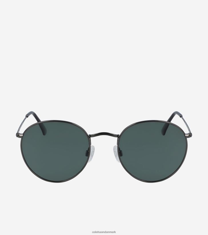 Cole Haan klassiske runde metal solbriller gunmetal-røg PPZZ2D585 Mænd tilbehør