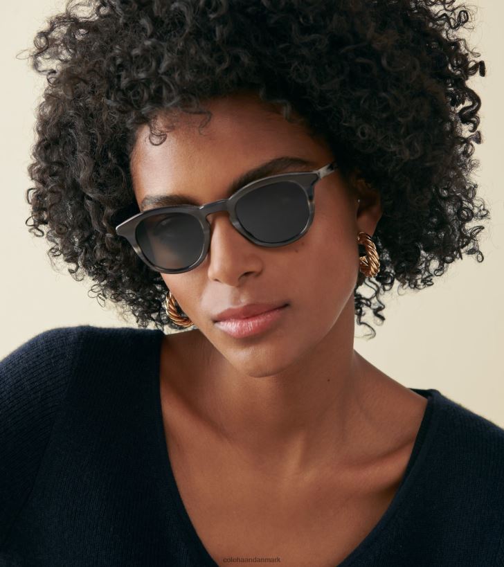 Cole Haan moderne runde solbriller gunmetal PPZZ2D530 Mænd tilbehør