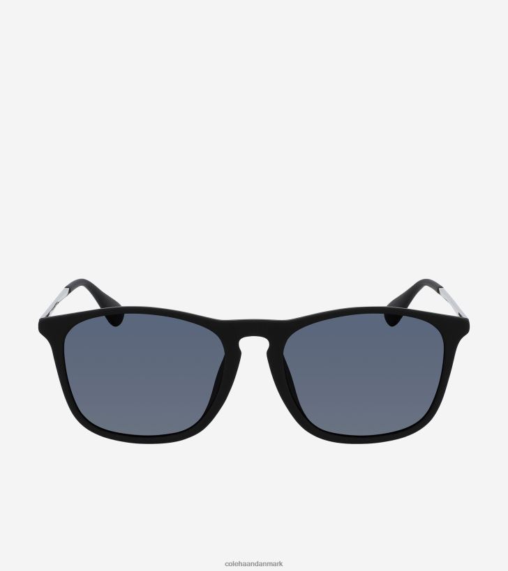 Cole Haan retro firkantede solbriller sort PPZZ2D582 Mænd tilbehør