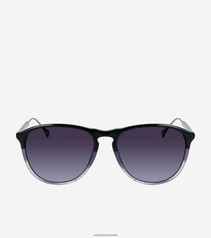 Cole Haan retro ovale solbriller sort PPZZ2D533 Mænd tilbehør